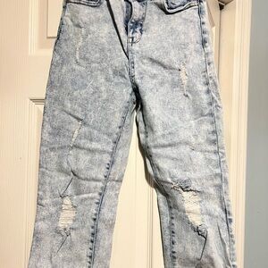 Kendall & Kylie Light Blue High-Rise Jeans